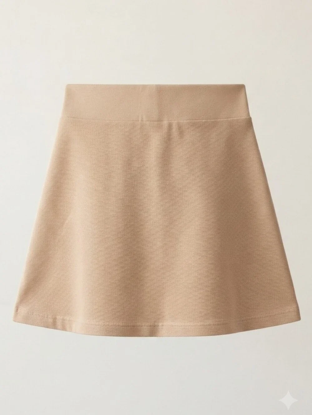 Lacoste Pique Tennis Skirt Beige High Rise A-Line Size 38 / US M - Picture 7 of 13